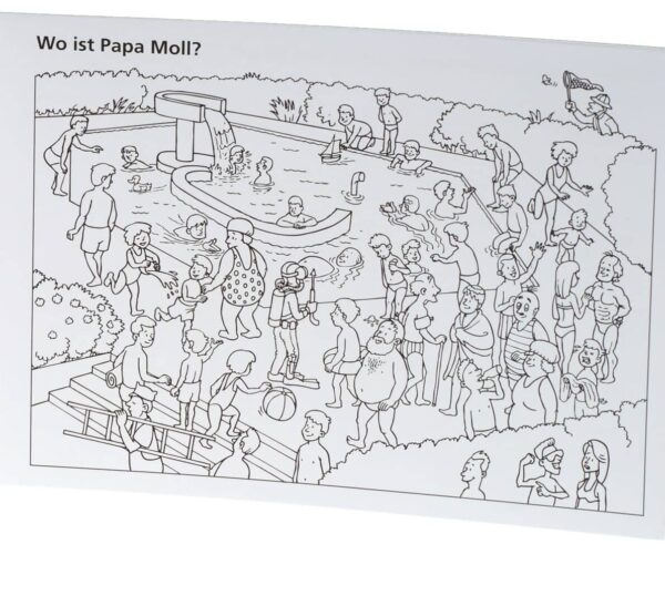 Papa Moll-Malbuch – Bild 2