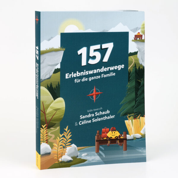 Livre "157 sentiers de découverte pour toute la famille".