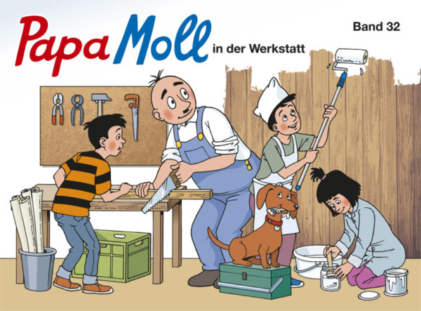 Livre "Papa Moll à l'atelier", volume 32