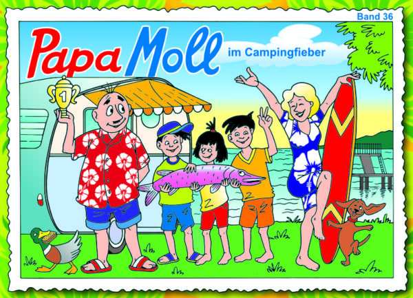Book "Papa Moll im Campingfieber" Volume 36