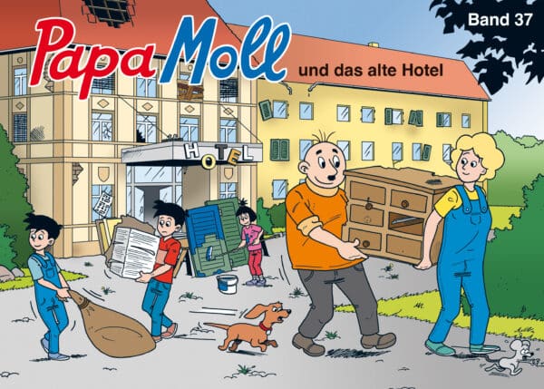 Livre "Papa Moll et l'ancien hôtel" Volume 37