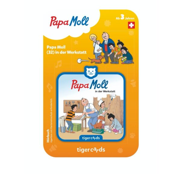 tigercard "Papa Moll in der Werkstatt"