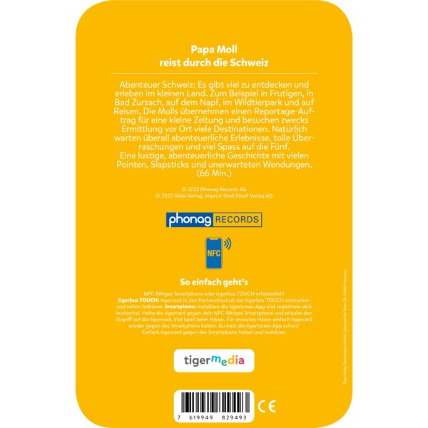 tigercard "Papa Moll reist durch die Schweiz" – Bild 2